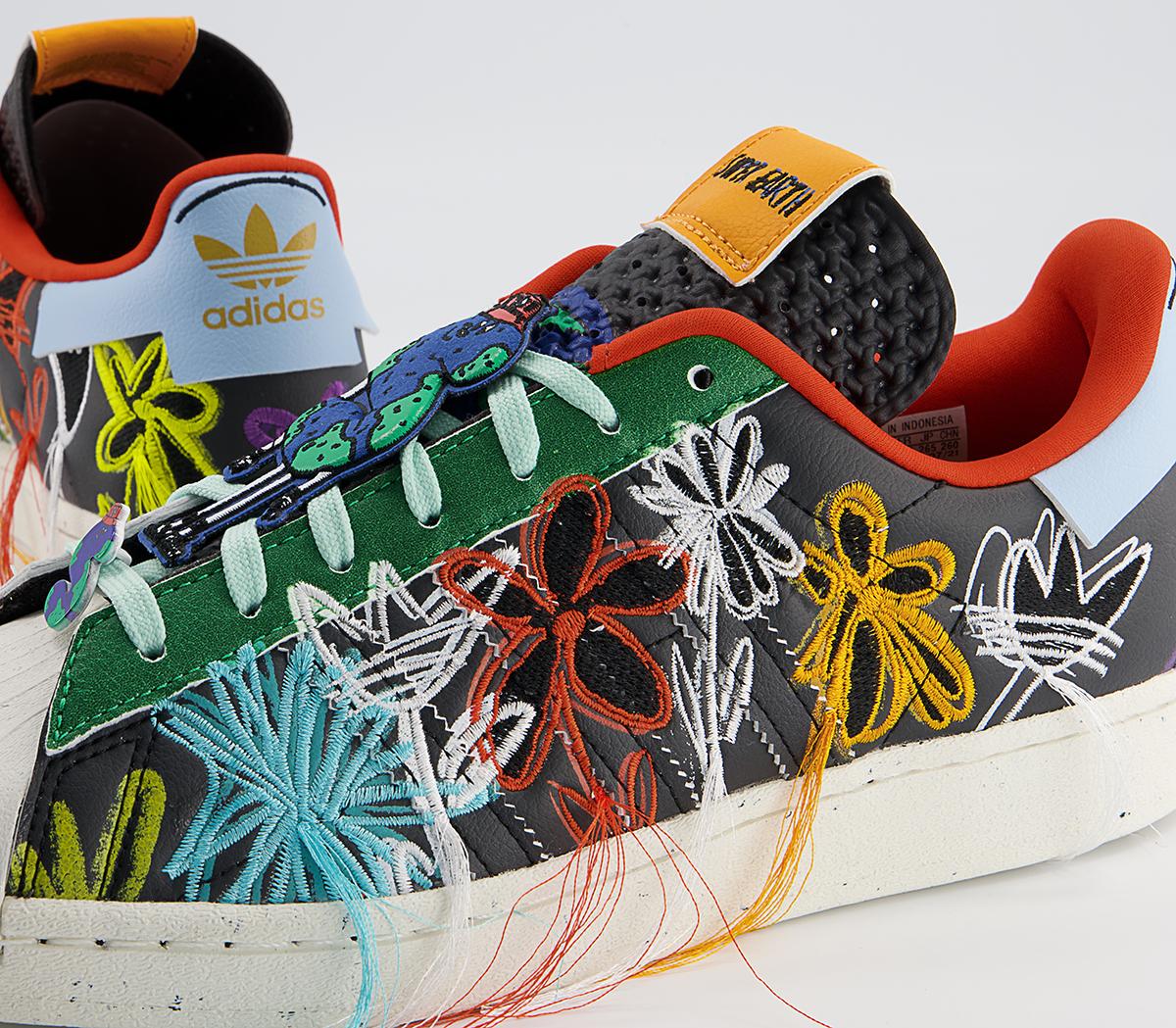 adidas Consortium Sean Wotherspoon Sw Superstar Trainers adidas Consortium Sean Wotherspoon Sw Superstar Trainers Black Multi