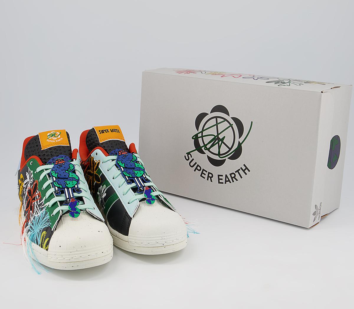 adidas Consortium Sean Wotherspoon Sw Superstar Trainers adidas Consortium Sean Wotherspoon Sw Superstar Trainers Black Multi
