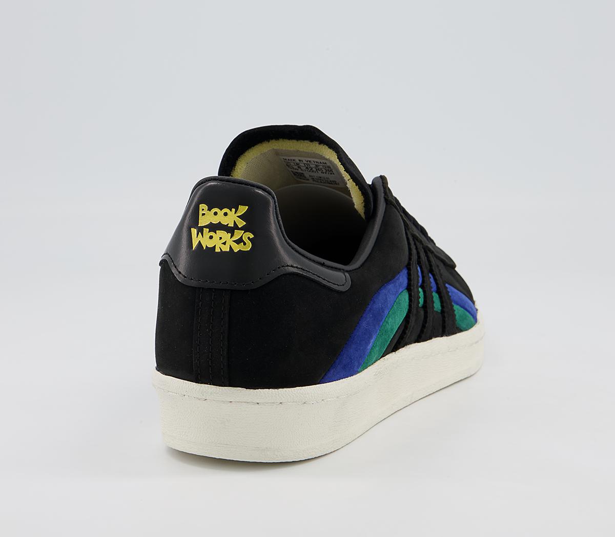 adidas Consortium Bookworks Campus 80s Trainers adidas Consortium Bookworks Campus 80s Trainers Black