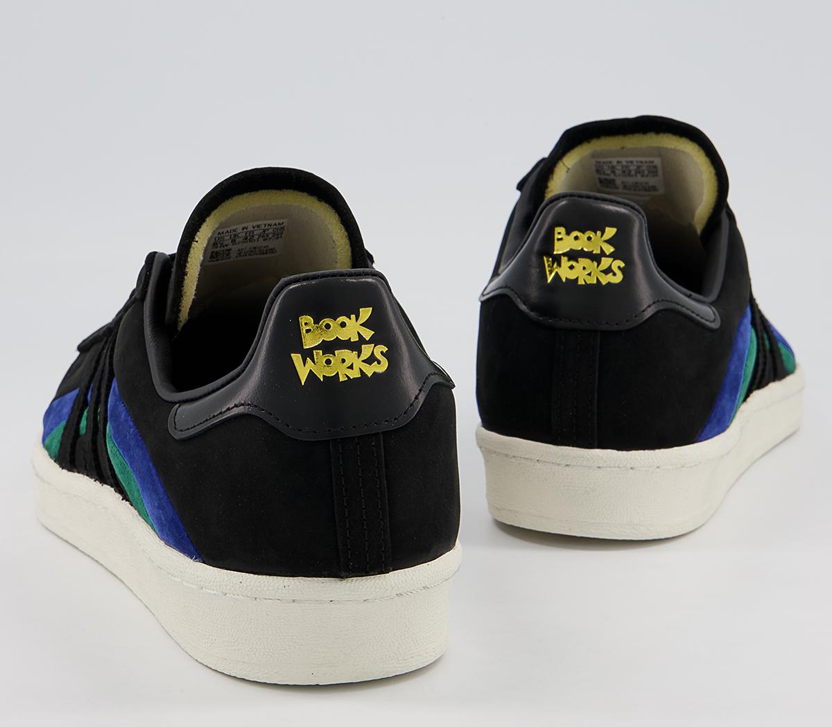 adidas Consortium Bookworks Campus 80s Trainers adidas Consortium Bookworks Campus 80s Trainers Black