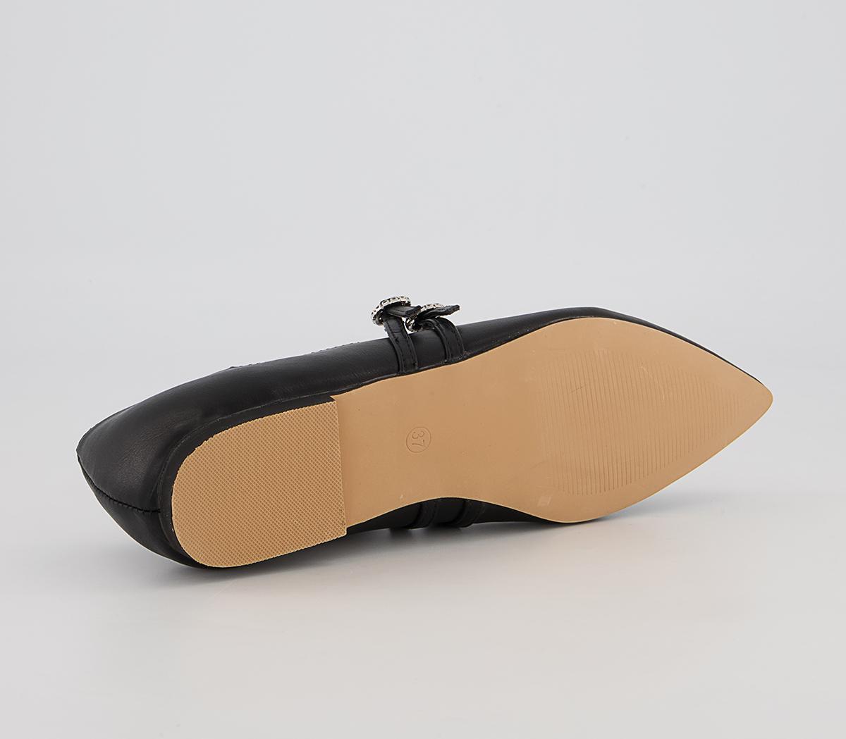 Office Fionnuala Double Strap Ballet Pumps Office Fionnuala Double Strap Ballet Pumps Black