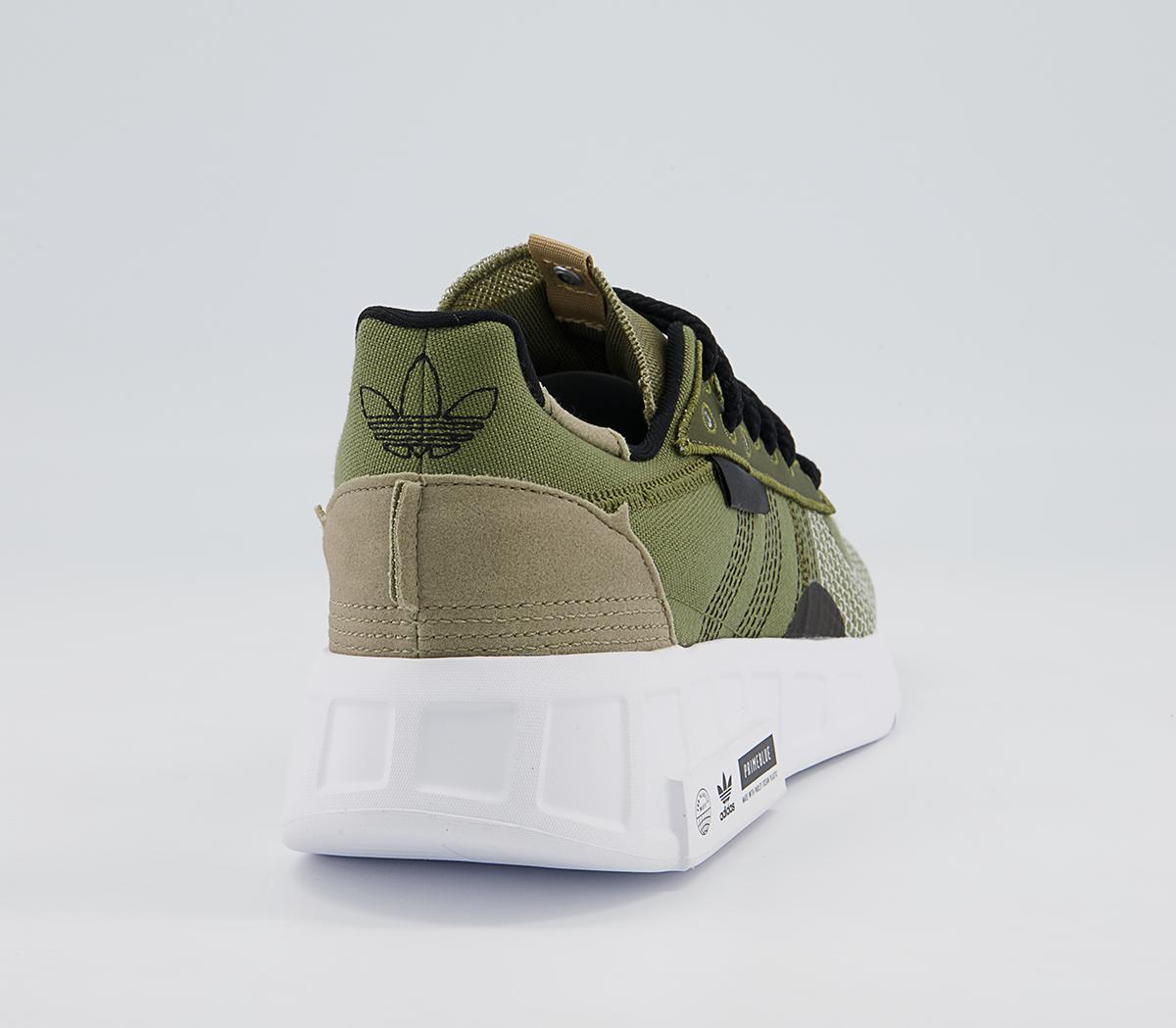 adidas Geodriver And Parley Trainers adidas Geodriver And Parley Trainers White Green Black