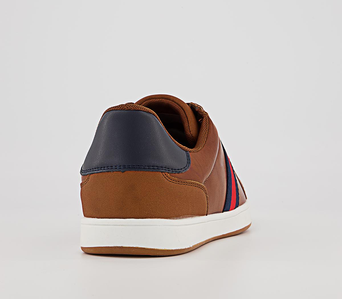 Office Colne Side Ribbon Casual Sneakers Office Colne Side Ribbon Casual Sneakers Tan