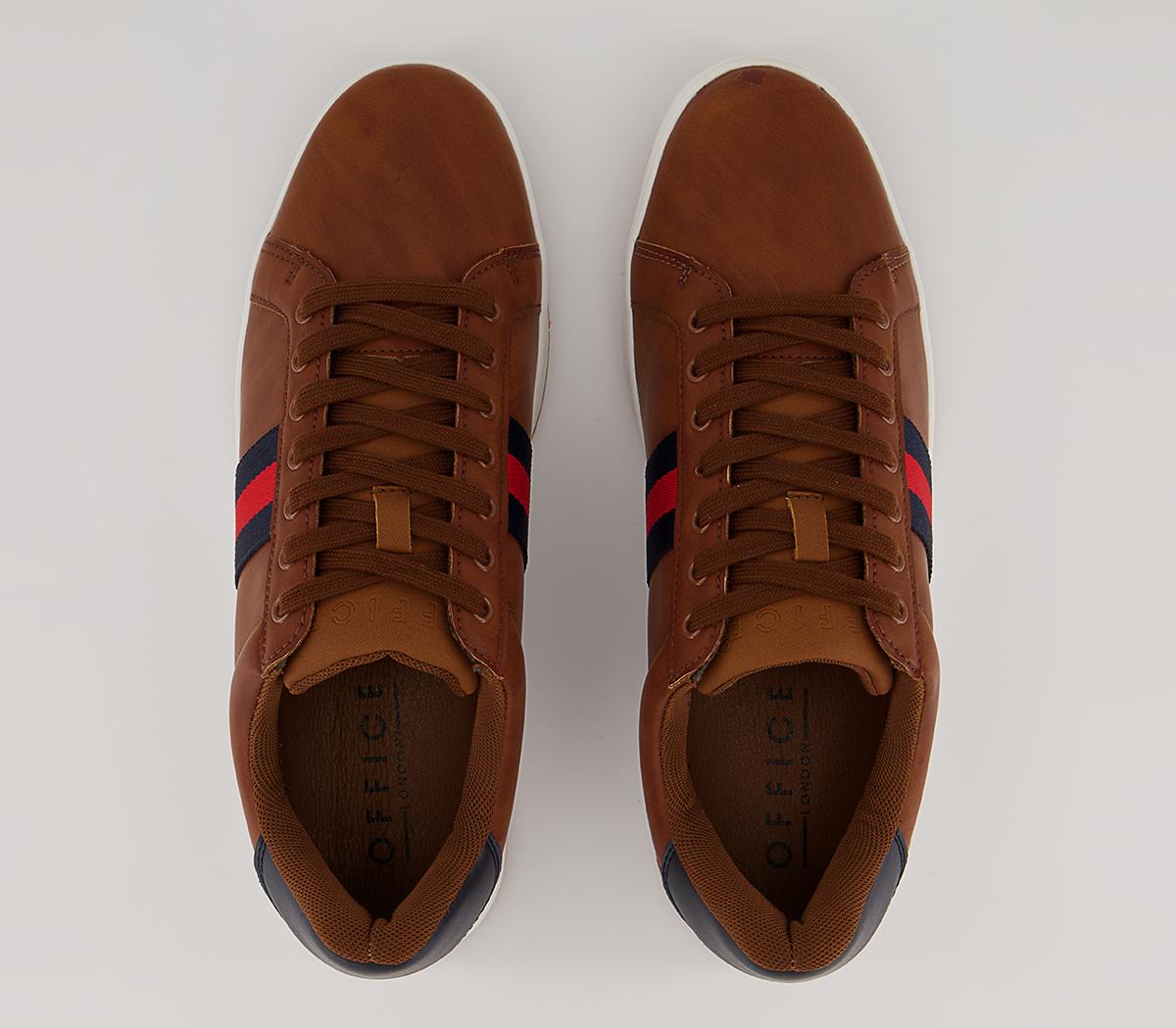 Office Colne Side Ribbon Casual Sneakers Office Colne Side Ribbon Casual Sneakers Tan