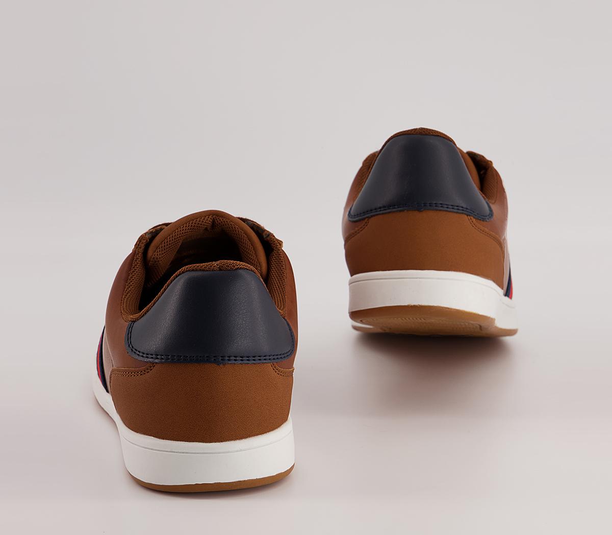 Office Colne Side Ribbon Casual Sneakers Office Colne Side Ribbon Casual Sneakers Tan