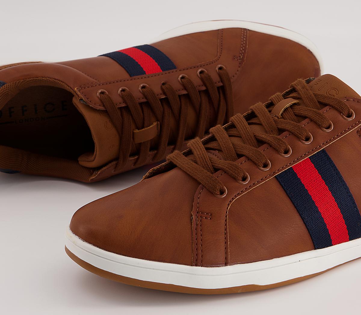 Office Colne Side Ribbon Casual Sneakers Office Colne Side Ribbon Casual Sneakers Tan