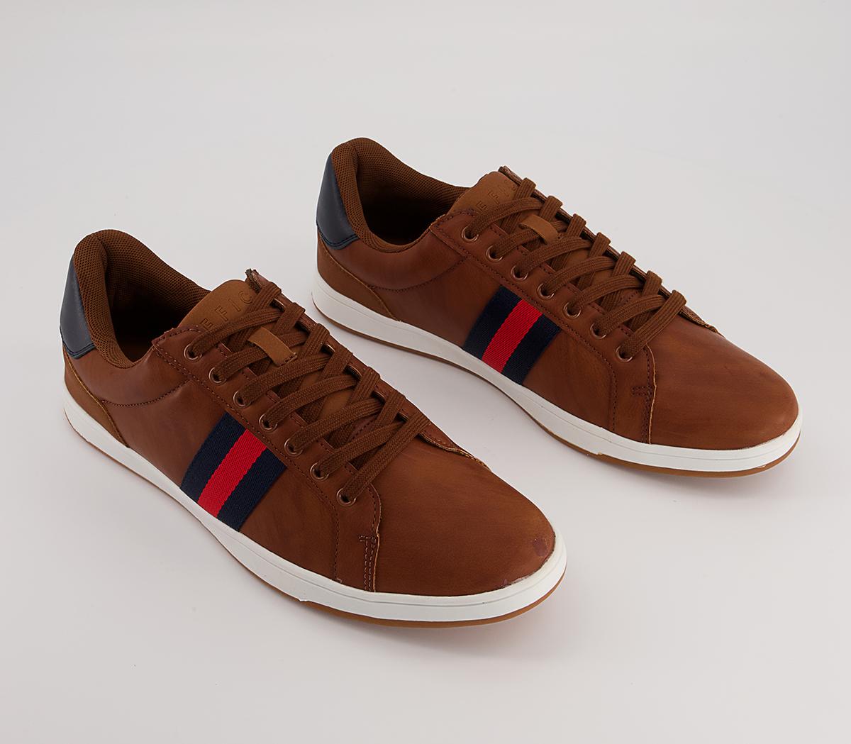 Office Colne Side Ribbon Casual Sneakers Office Colne Side Ribbon Casual Sneakers Tan