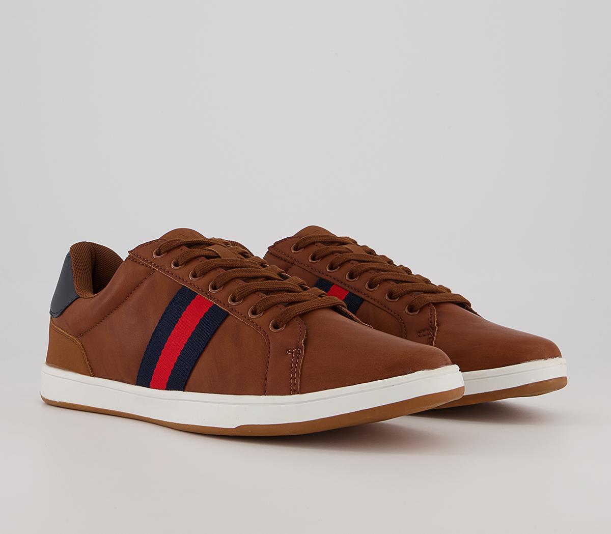 Office Colne Side Ribbon Casual Sneakers Office Colne Side Ribbon Casual Sneakers Tan