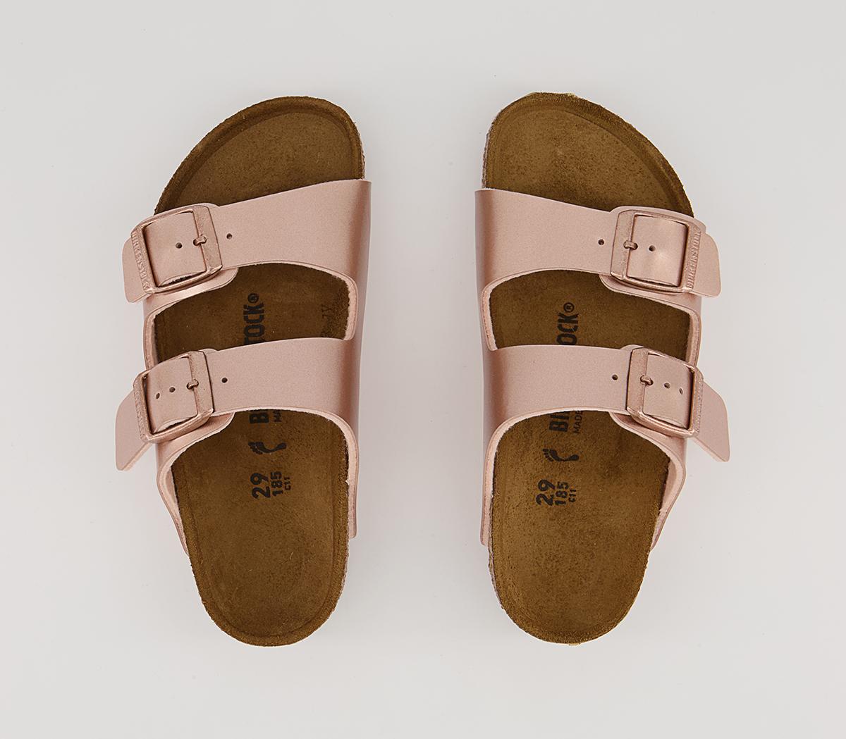 BIRKENSTOCK Arizona Kids Sandals BIRKENSTOCK Arizona Kids Sandals Electric Metallic Copper