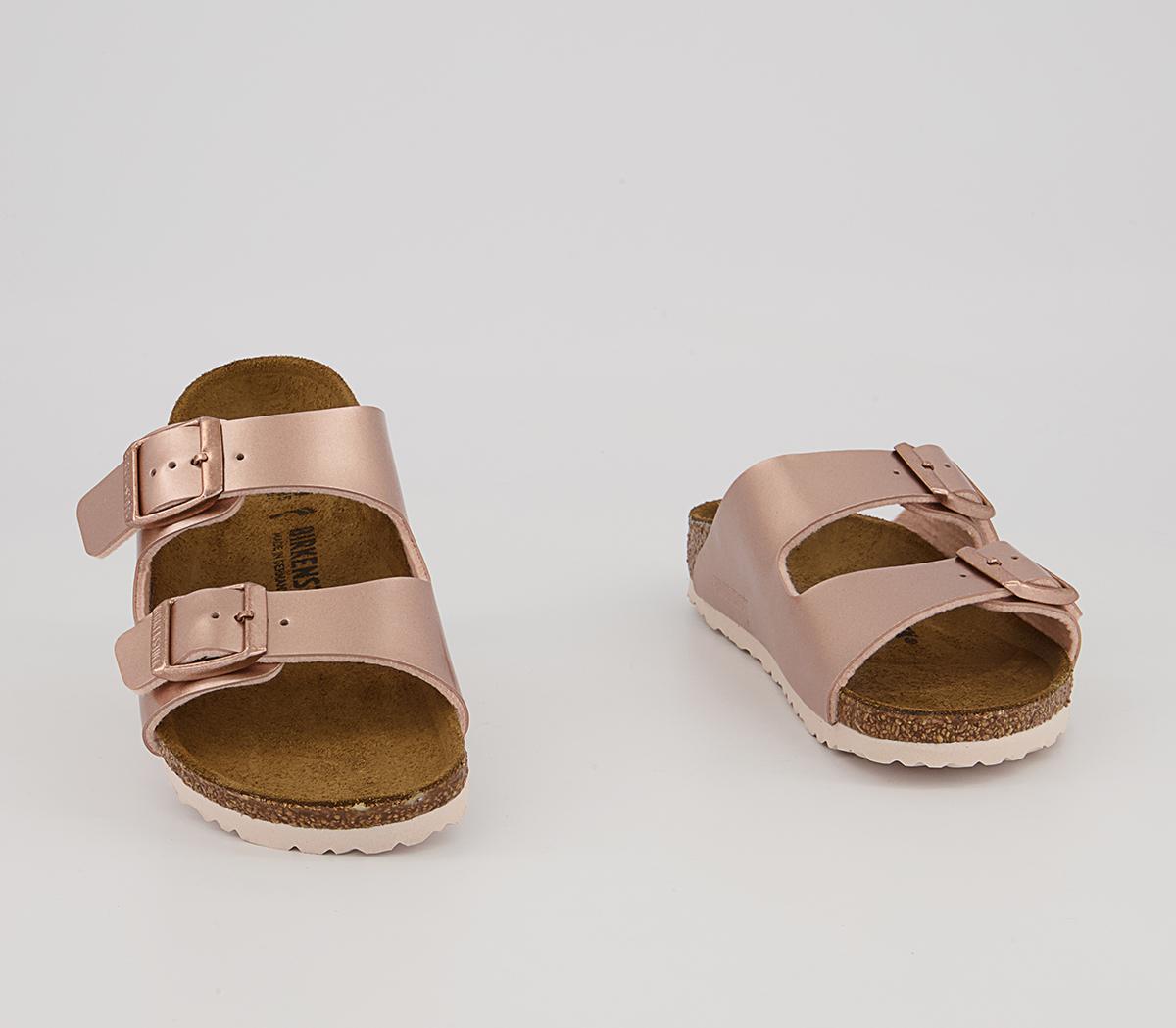 BIRKENSTOCK Arizona Kids Sandals BIRKENSTOCK Arizona Kids Sandals Electric Metallic Copper