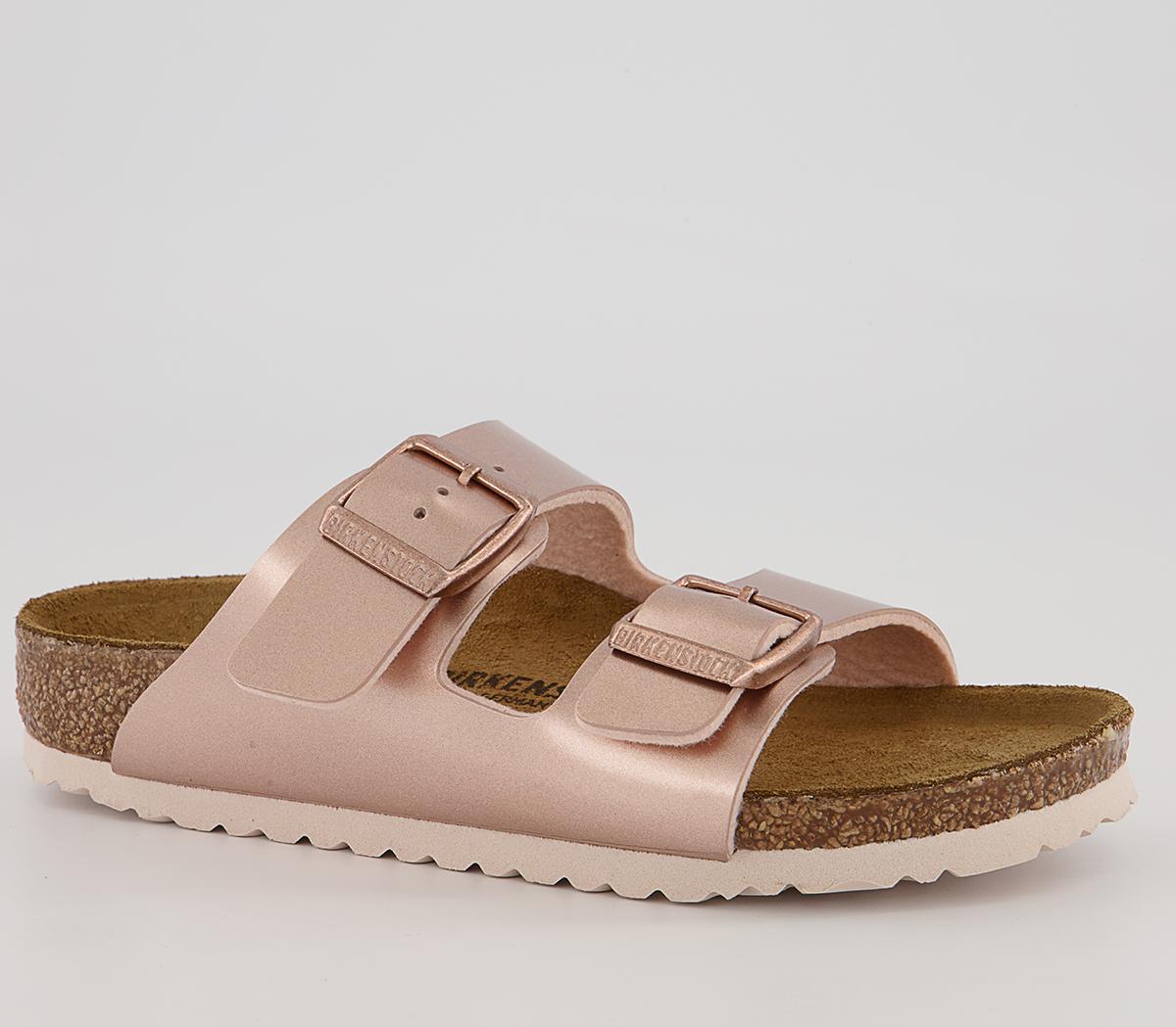 BIRKENSTOCK Arizona Kids Sandals BIRKENSTOCK Arizona Kids Sandals Electric Metallic Copper