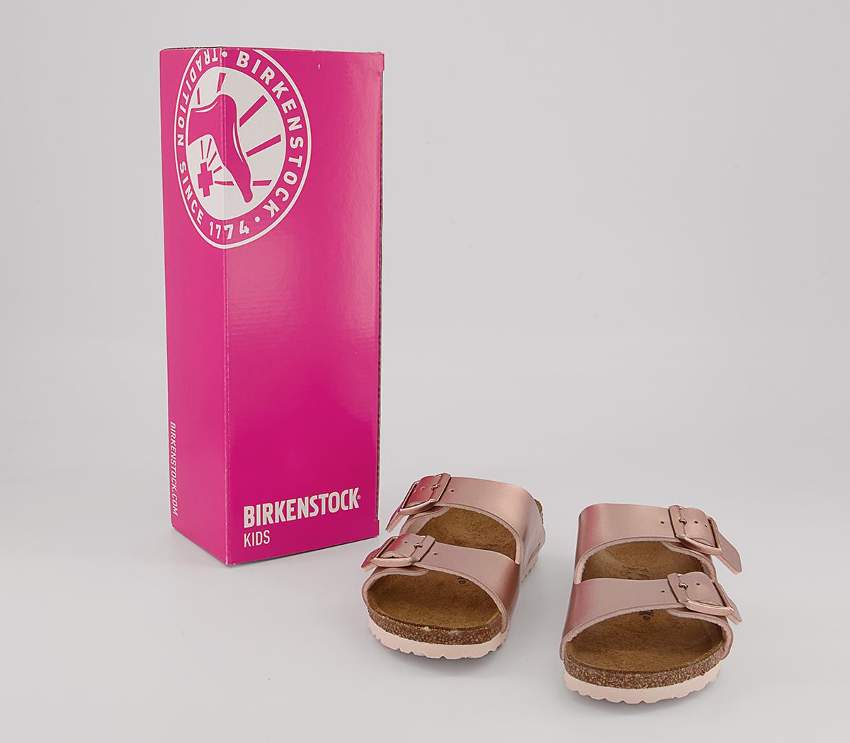 BIRKENSTOCK Arizona Kids Sandals BIRKENSTOCK Arizona Kids Sandals Electric Metallic Copper