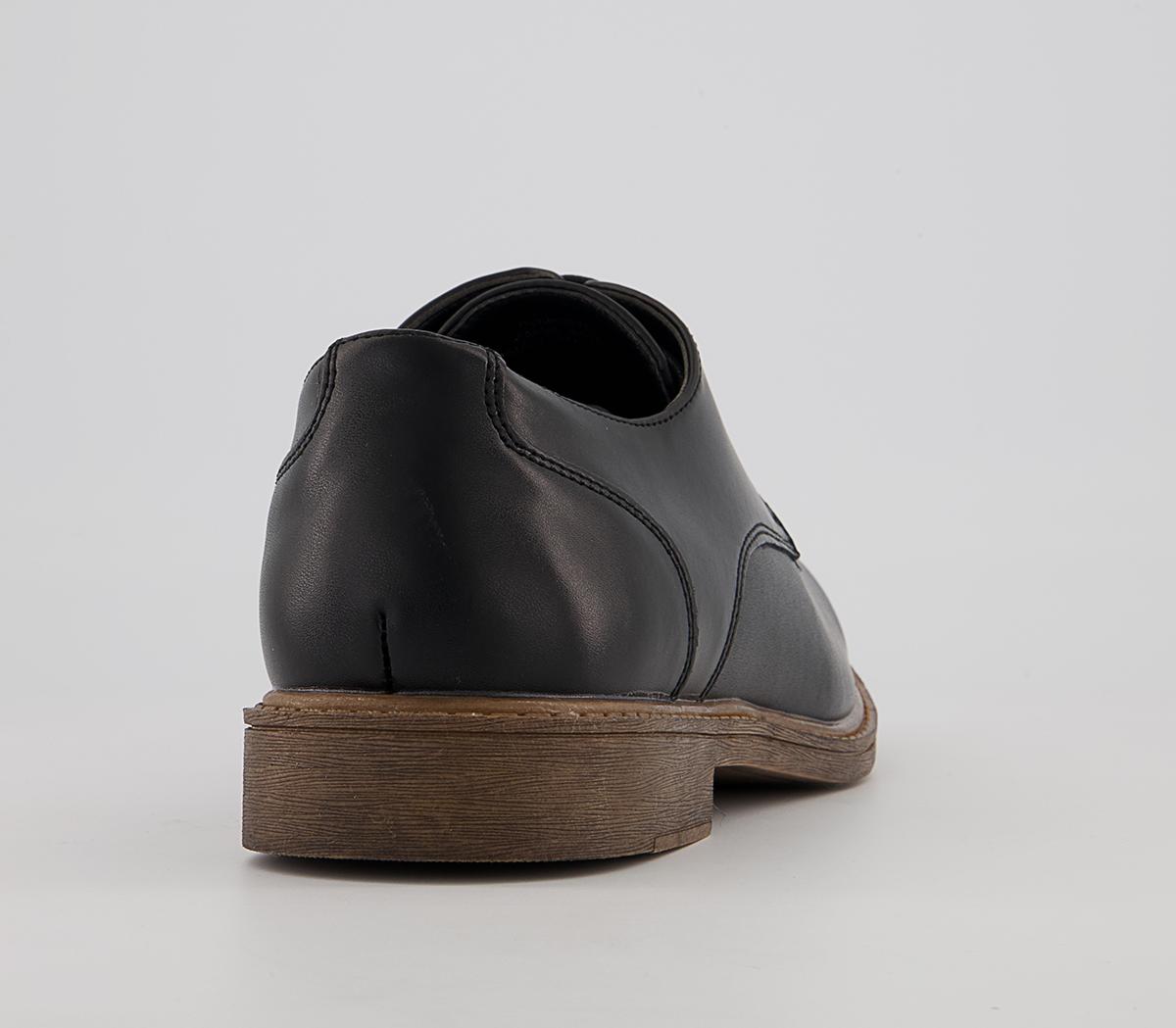 Office Curton Smart Casual Derby Shoes Office Curton Smart Casual Derby Shoes Black Leather