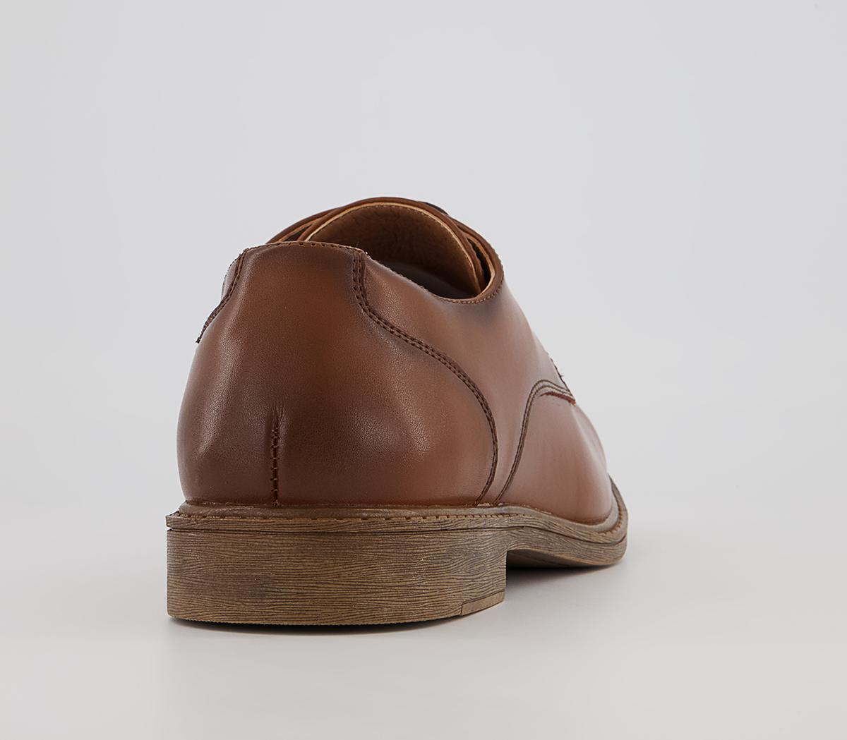 Office Curton Smart Casual Derby Shoes Office Curton Smart Casual Derby Shoes Tan Leather