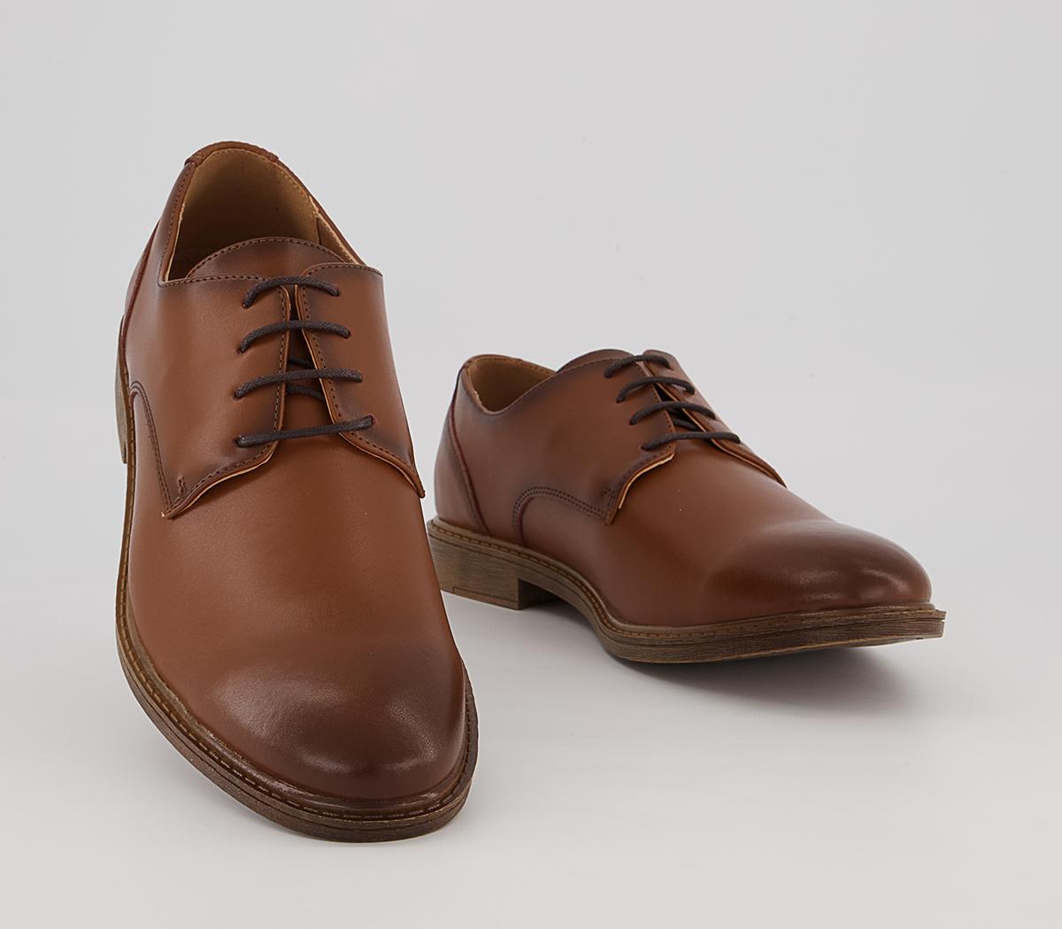 Office Curton Smart Casual Derby Shoes Office Curton Smart Casual Derby Shoes Tan Leather