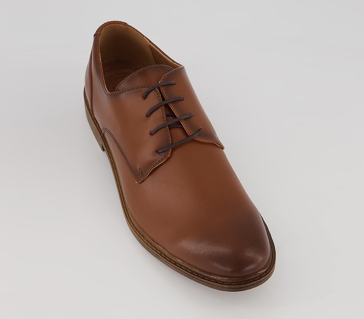 Office Curton Smart Casual Derby Shoes Office Curton Smart Casual Derby Shoes Tan Leather