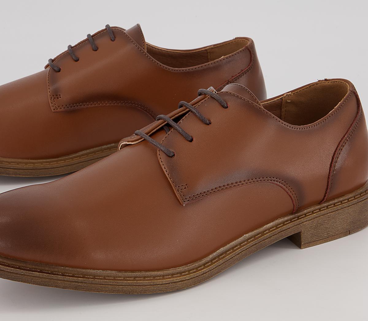 Office Curton Smart Casual Derby Shoes Office Curton Smart Casual Derby Shoes Tan Leather