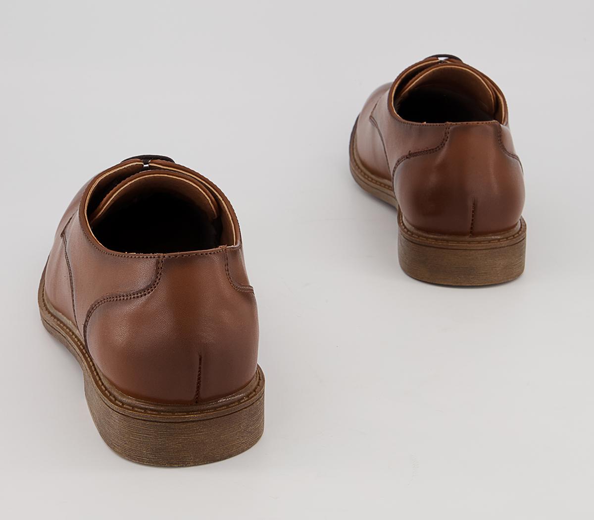 Office Curton Smart Casual Derby Shoes Office Curton Smart Casual Derby Shoes Tan Leather