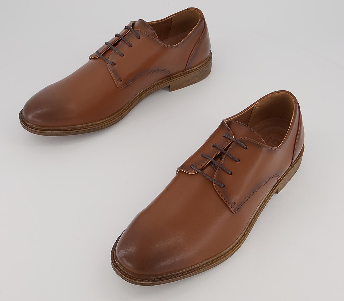 Office Curton Smart Casual Derby Shoes Office Curton Smart Casual Derby Shoes Tan Leather