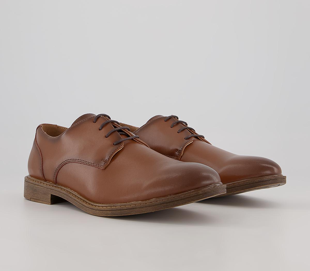 Office Curton Smart Casual Derby Shoes Office Curton Smart Casual Derby Shoes Tan Leather