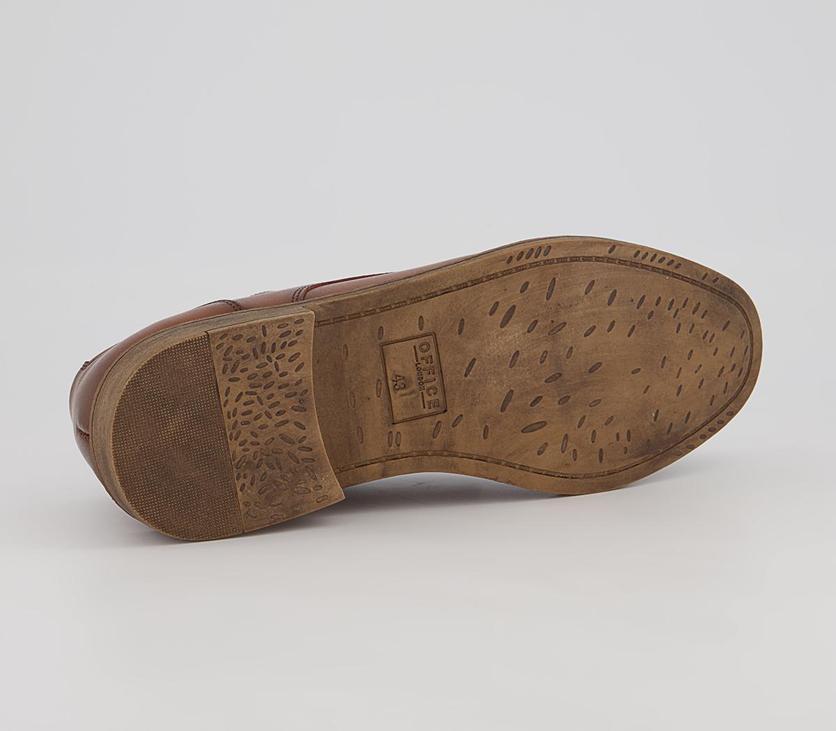 Office Curton Smart Casual Derby Shoes Office Curton Smart Casual Derby Shoes Tan Leather