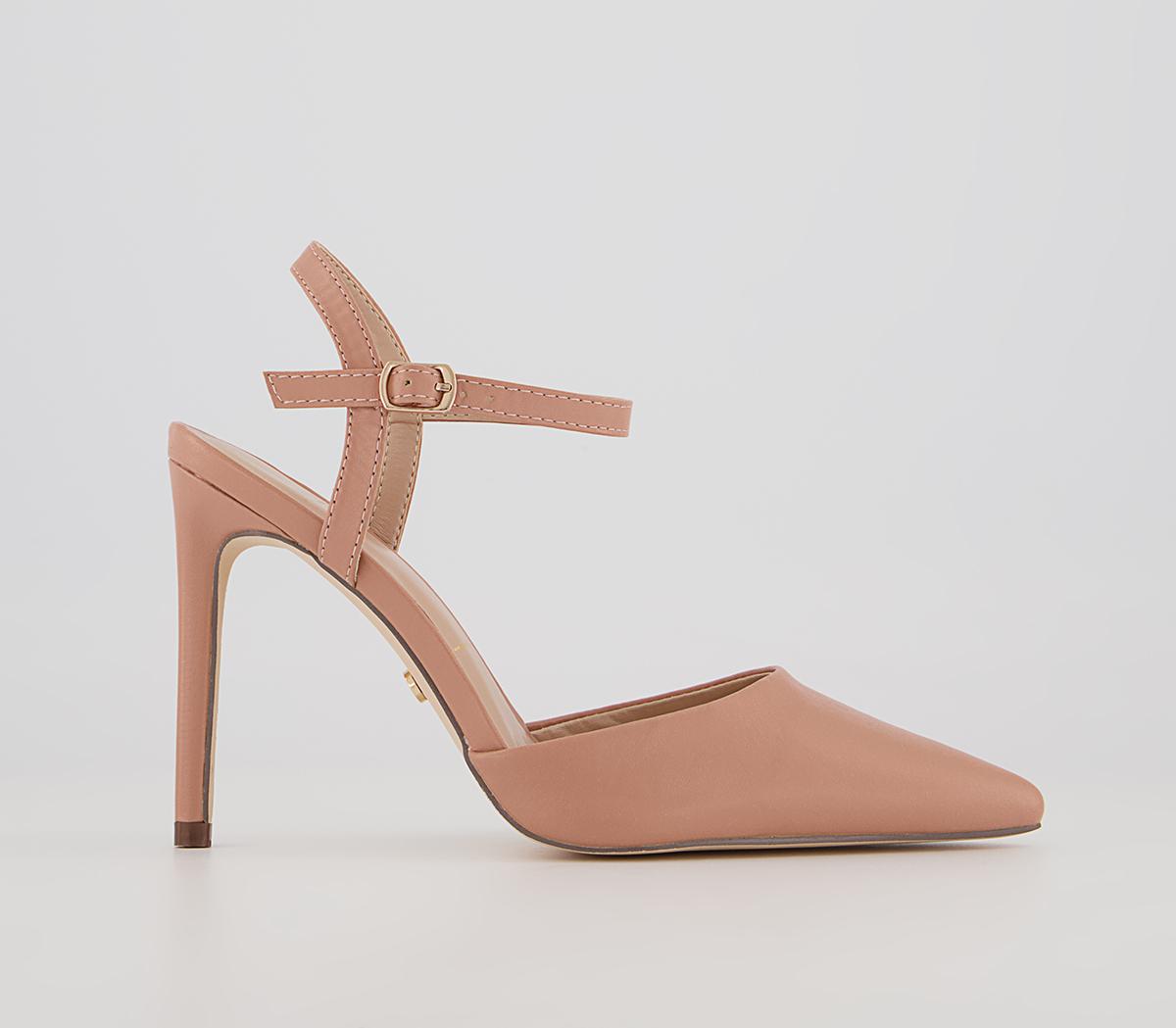 Office Hoop Open Back Court Heels Office Hoop Open Back Court Heels Nude
