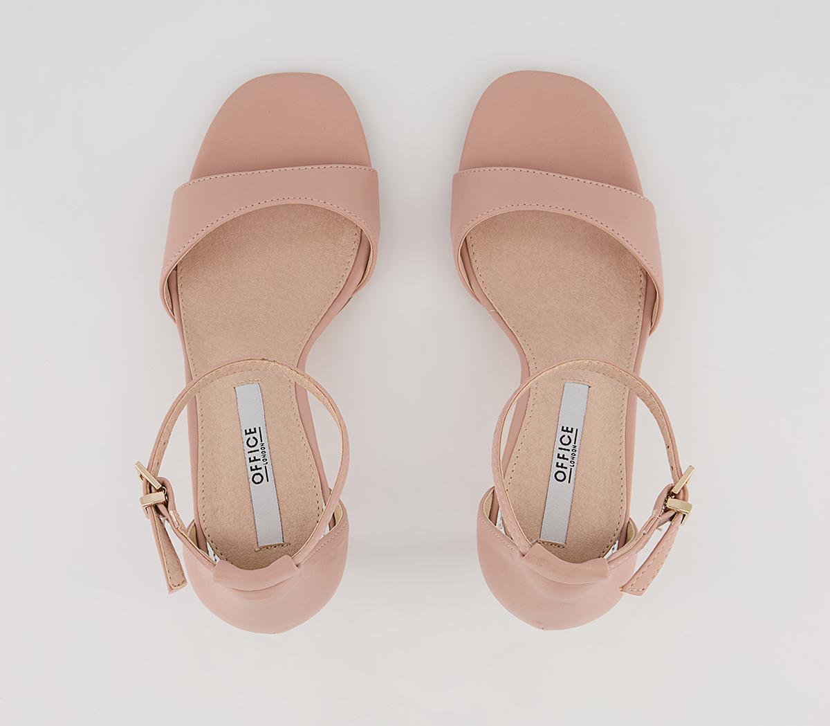 Office Mixer Two Part Stiletto Heeled Sandals Office Mixer Two Part Stiletto Heeled Sandals Nude