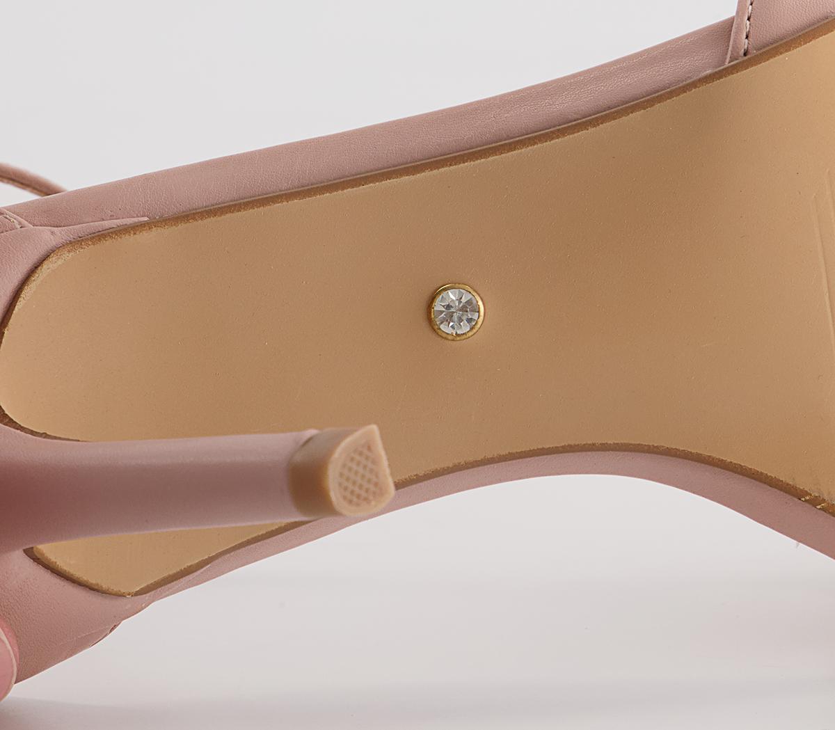 Office Mixer Two Part Stiletto Heeled Sandals Office Mixer Two Part Stiletto Heeled Sandals Nude