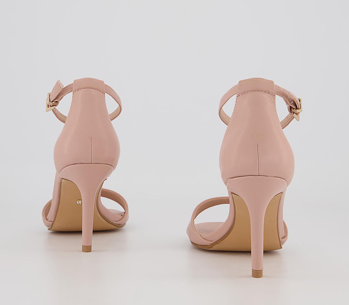 Office Mixer Two Part Stiletto Heeled Sandals Office Mixer Two Part Stiletto Heeled Sandals Nude