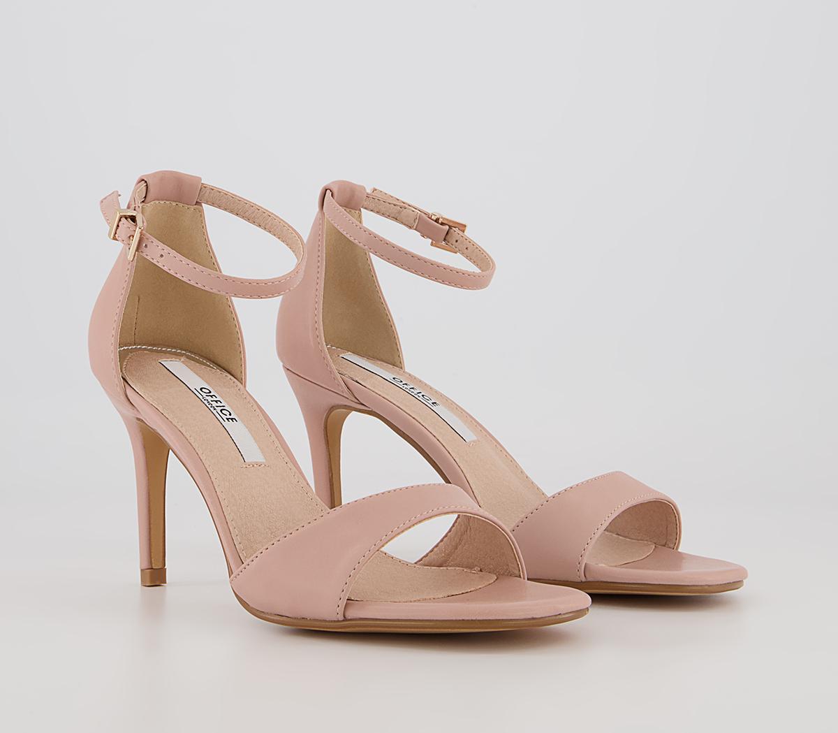 Office Mixer Two Part Stiletto Heeled Sandals Office Mixer Two Part Stiletto Heeled Sandals Nude