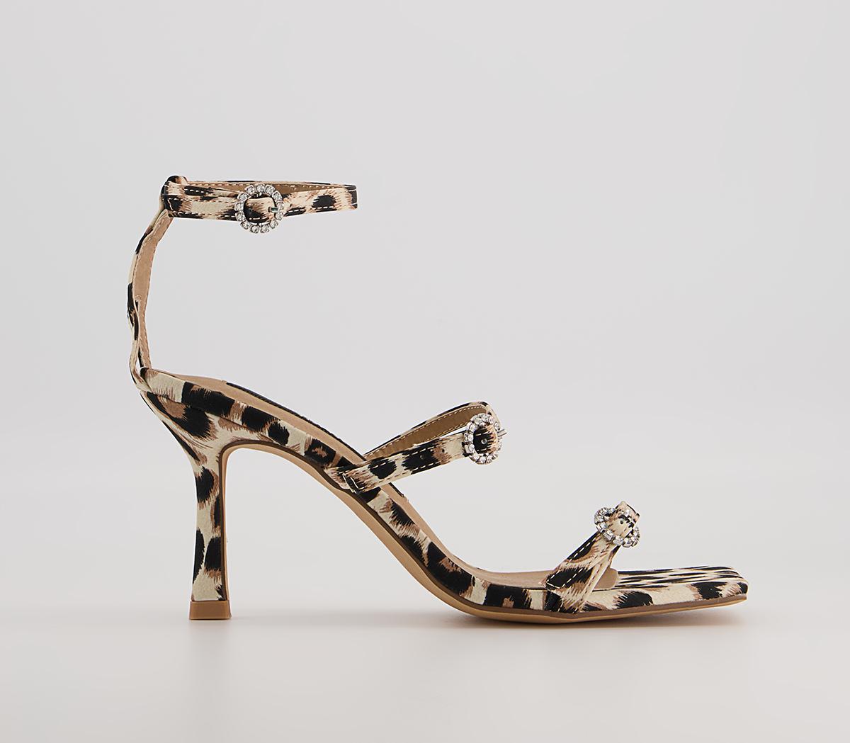 Office clearance leopard sandals