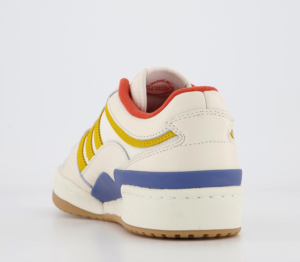 adidas Consortium Forum Low Woodwood Trainers adidas Consortium Forum Low Woodwood Trainers Off White Yellow Altered Amber