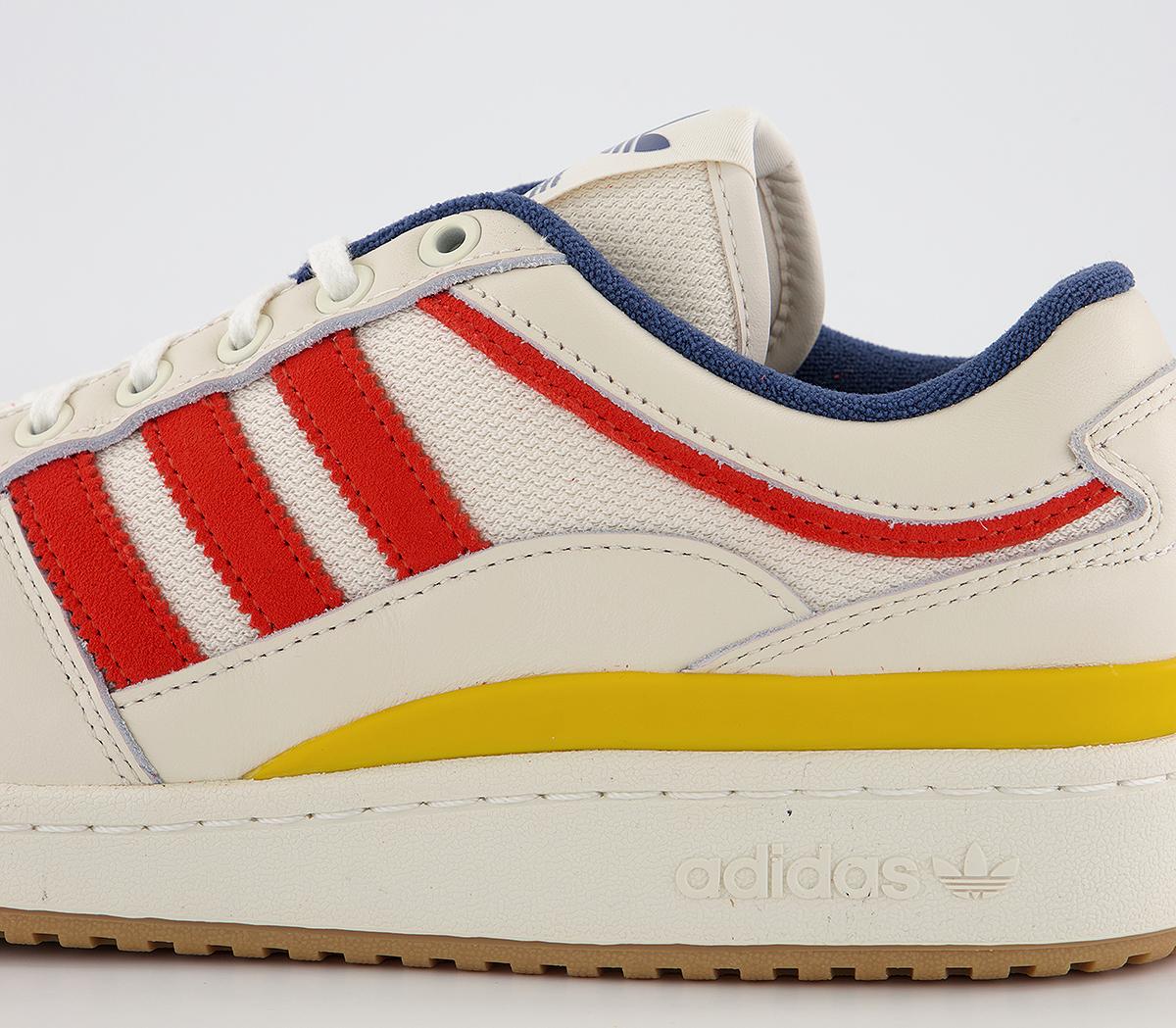 adidas Consortium Forum Low Woodwood Trainers adidas Consortium Forum Low Woodwood Trainers Off White Altered Amber Yellow