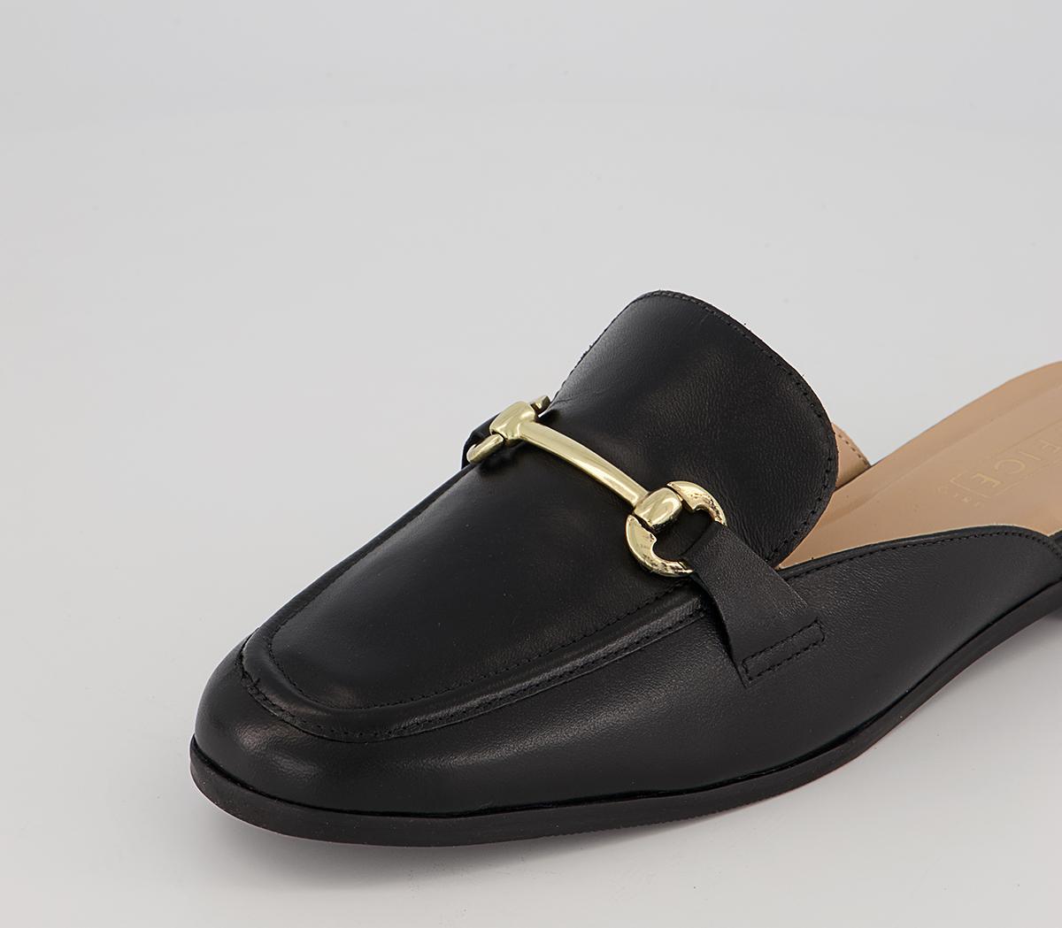 Office Filters Snaffle Loafer Mules Office Filters Snaffle Loafer Mules Black Leather