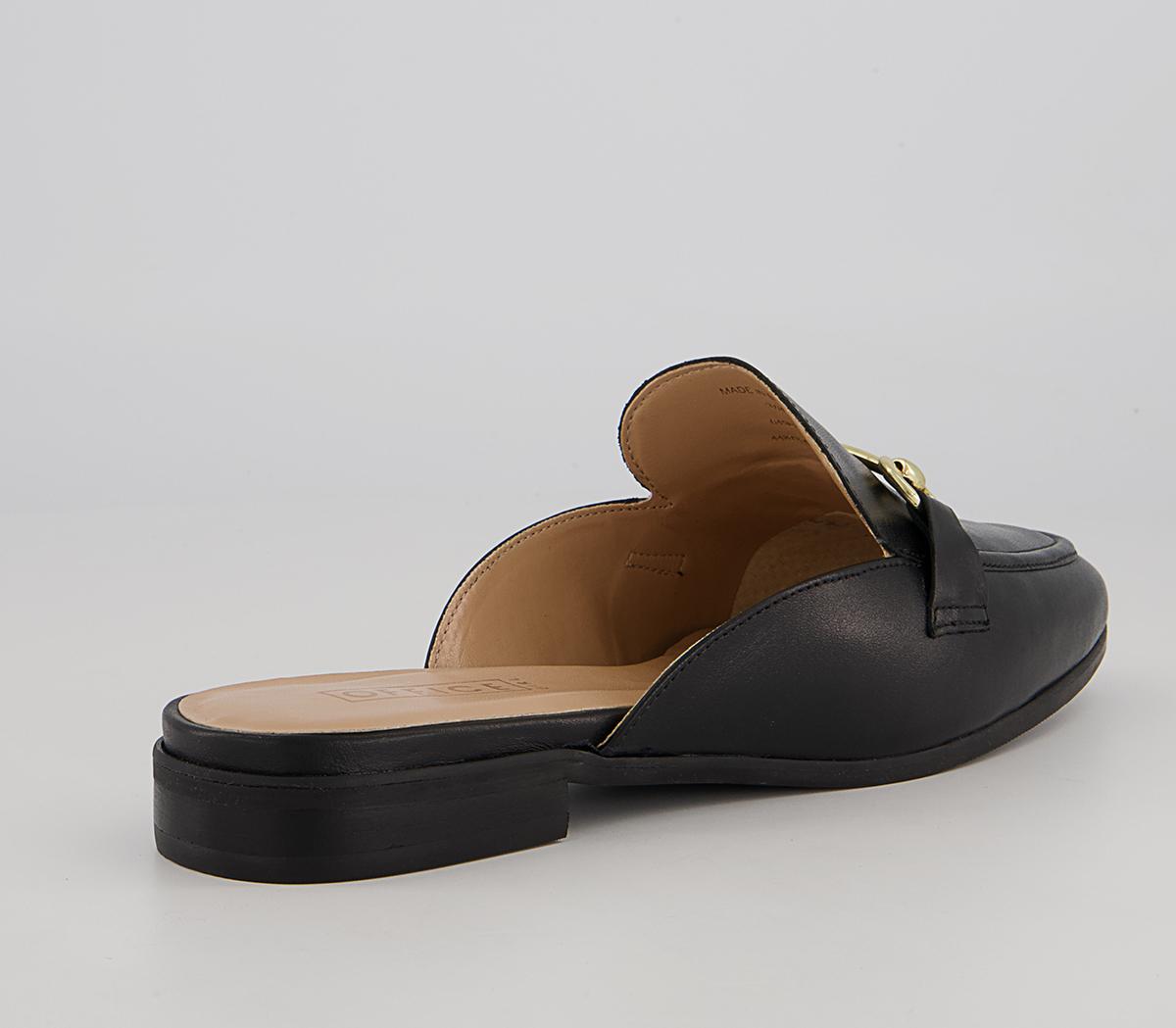 Office Filters Snaffle Loafer Mules Office Filters Snaffle Loafer Mules Black Leather