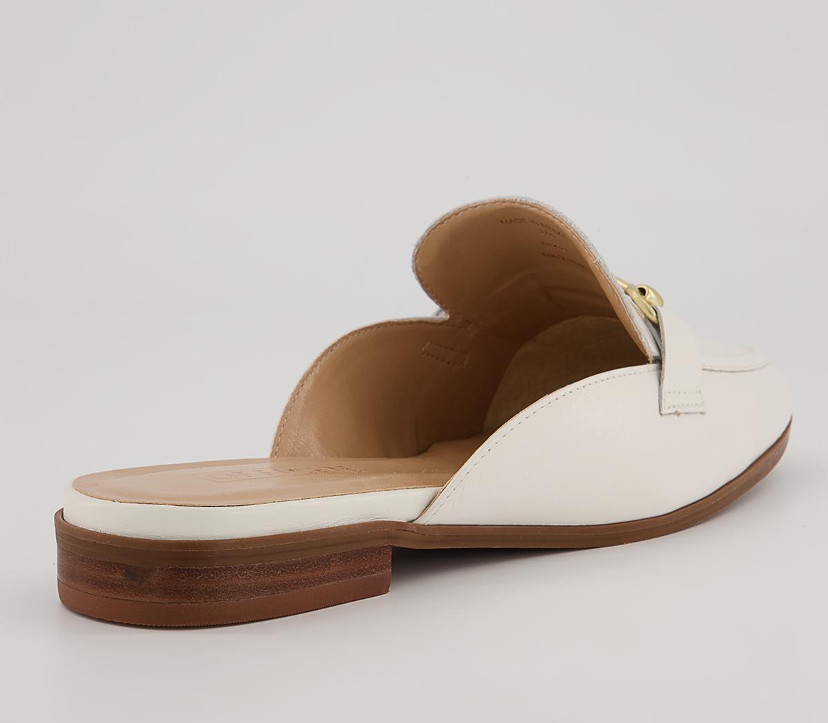 Office Filters Snaffle Loafer Mules Office Filters Snaffle Loafer Mules Off White Leather