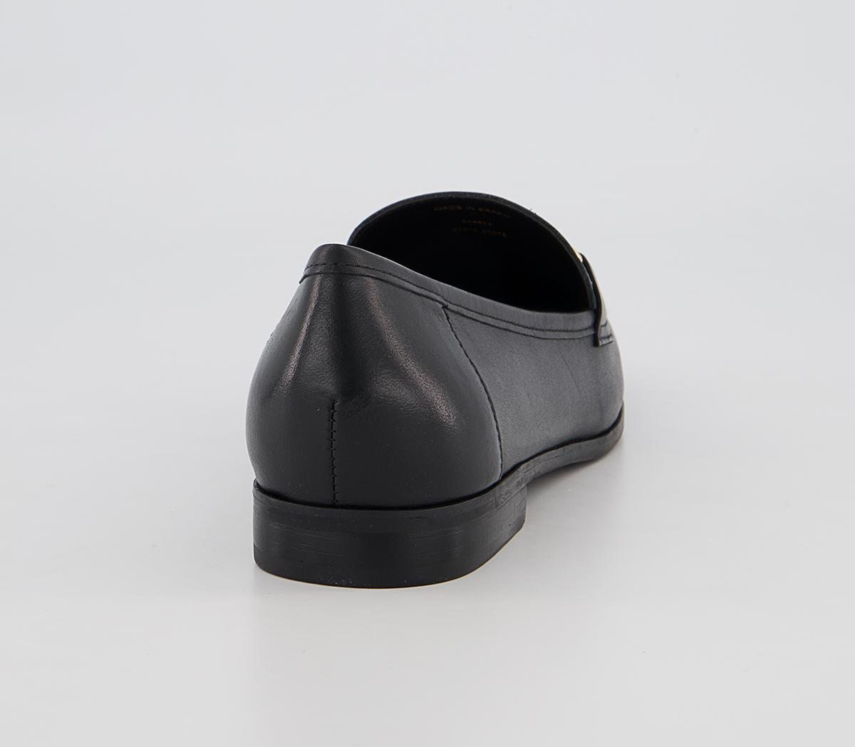 Office Felt Snaffle Loafers Office Felt Snaffle Loafers Black Leather
