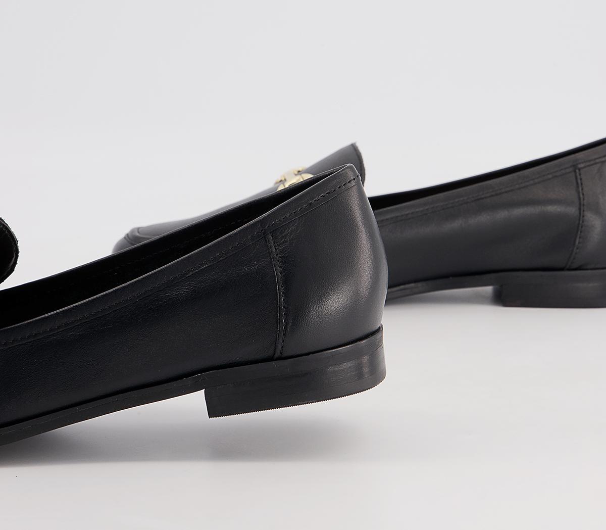 Office Felt Snaffle Loafers Office Felt Snaffle Loafers Black Leather