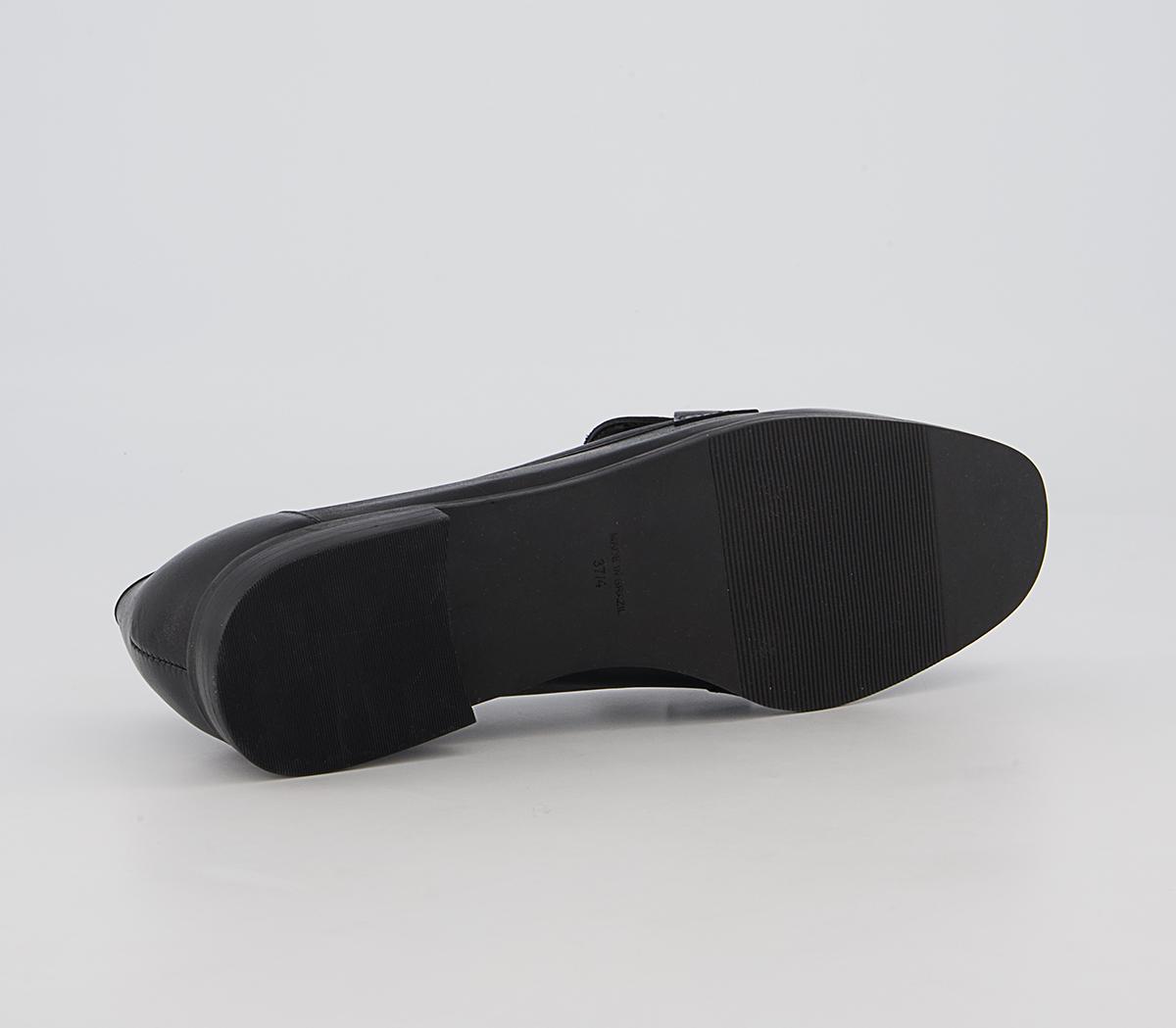 Office Felt Snaffle Loafers Office Felt Snaffle Loafers Black Leather