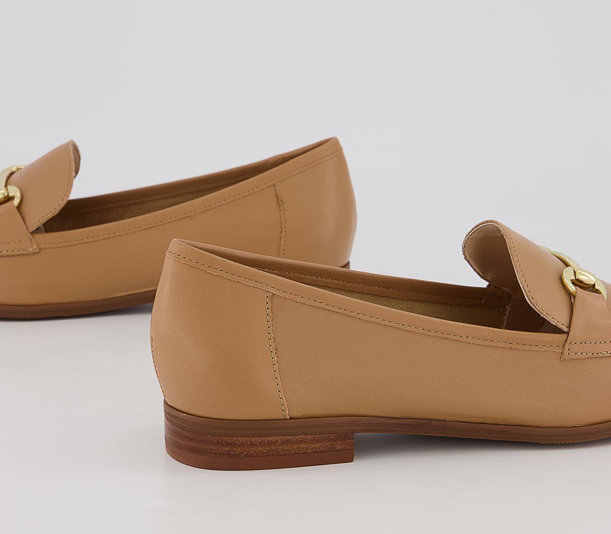Office Felt Snaffle Loafers Office Felt Snaffle Loafers Camel Leather