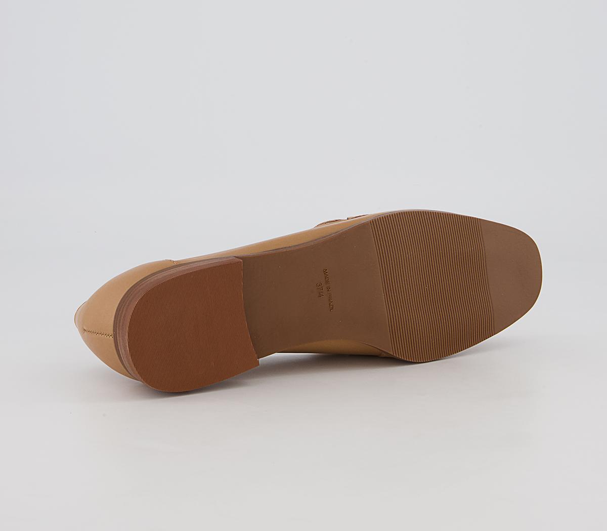 Office Felt Snaffle Loafers Office Felt Snaffle Loafers Camel Leather