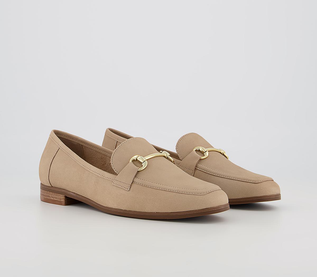 Office Felt Snaffle Loafers Office Felt Snaffle Loafers Taupe Nubuck
