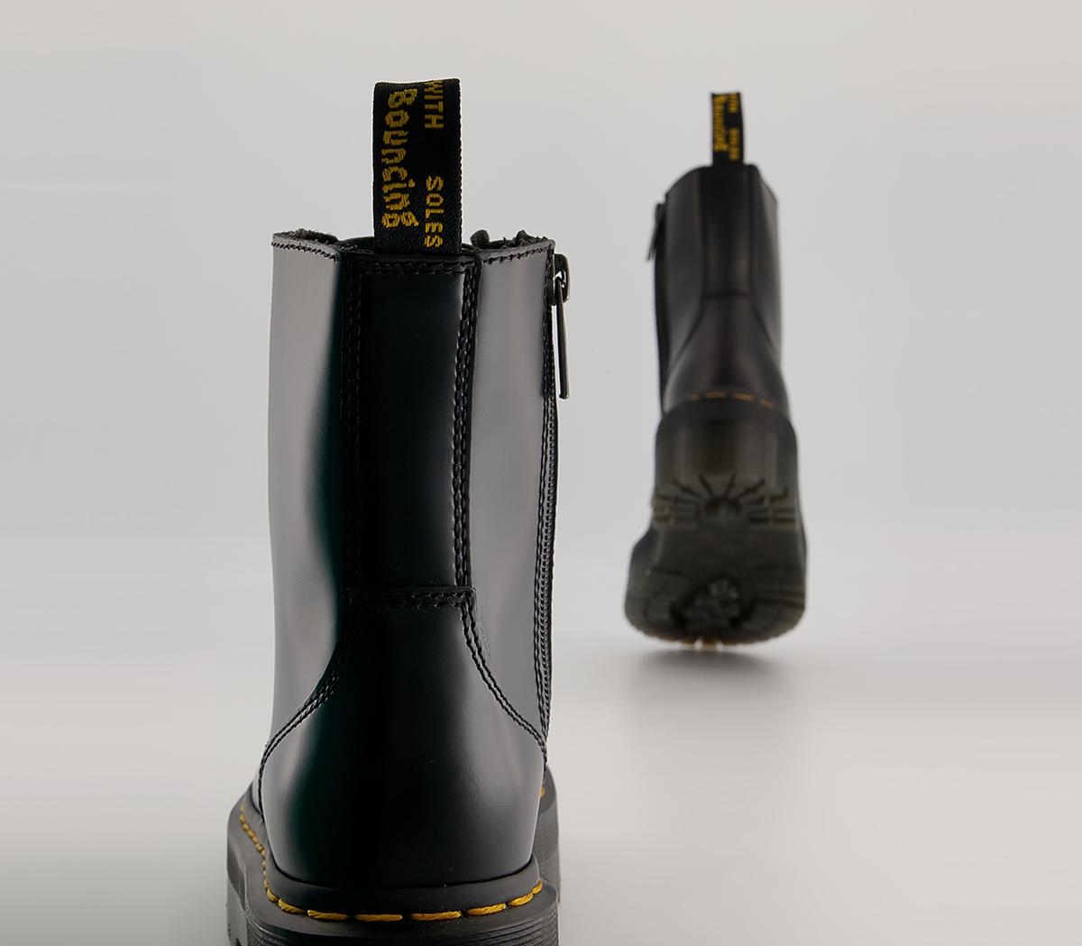 Dr. Martens Jarrick 8 Tie Boots Dr. Martens Jarrick 8 Tie Boots Black Smooth