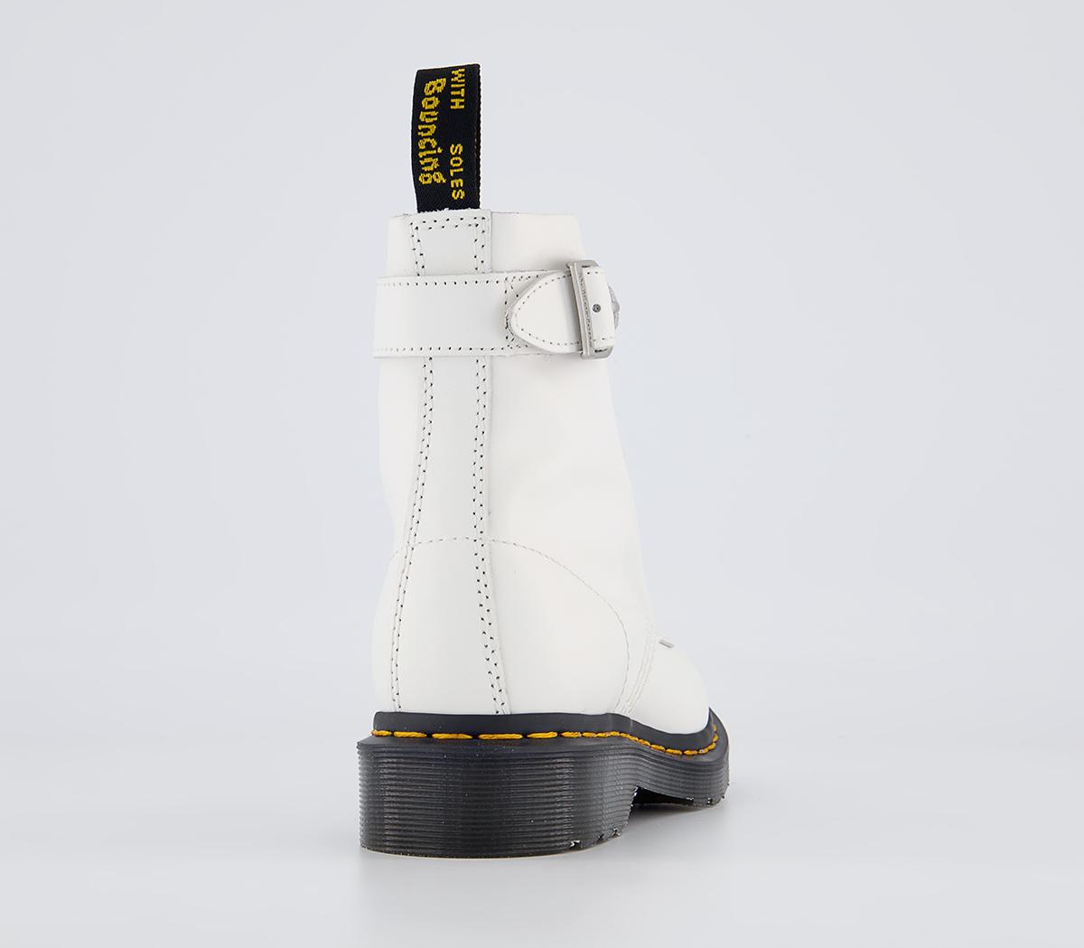 Dr. Martens 1460 Pascal Chain Boots Dr. Martens 1460 Pascal Chain Boots White Sendal