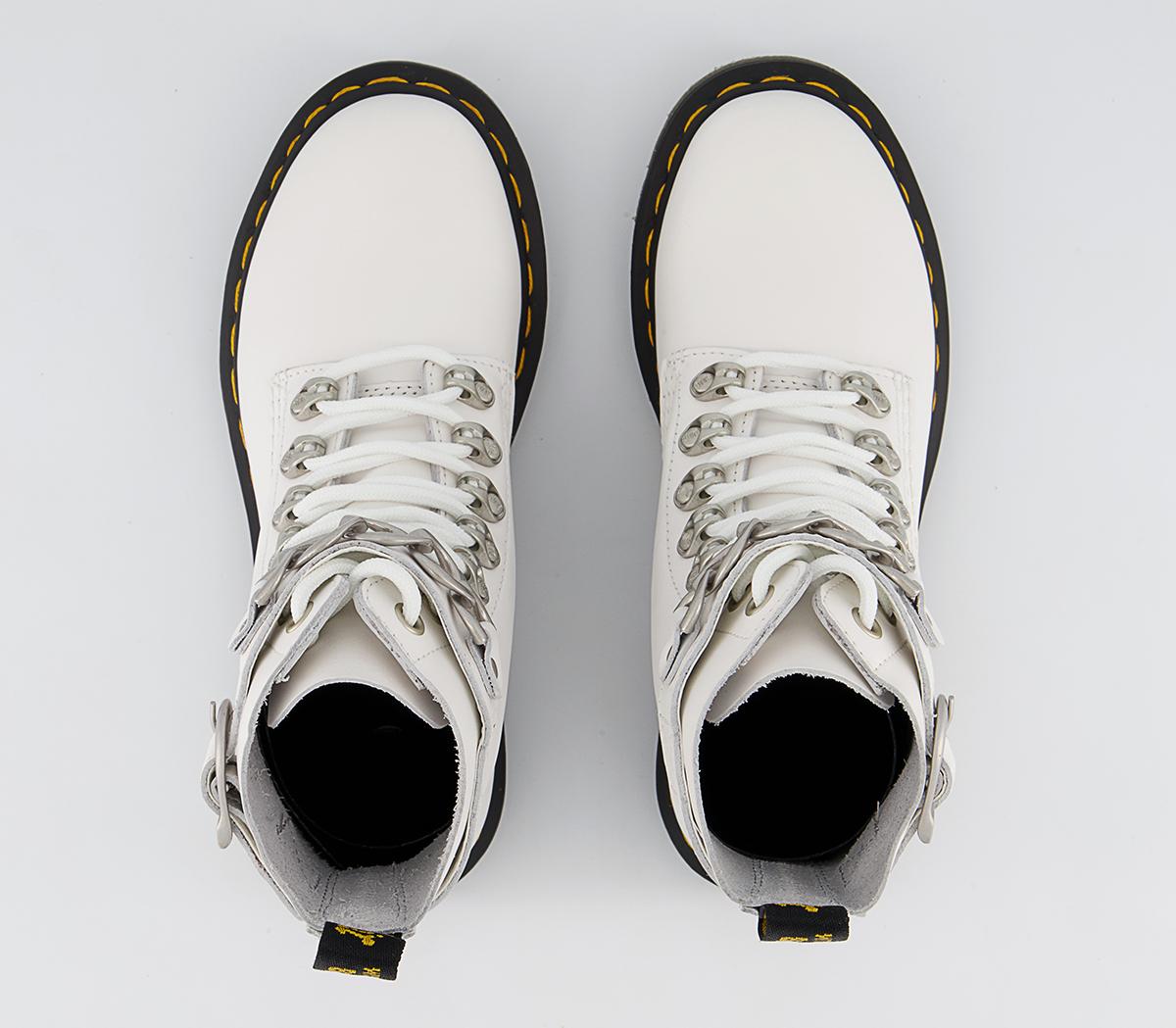 Dr. Martens 1460 Pascal Chain Boots Dr. Martens 1460 Pascal Chain Boots White Sendal