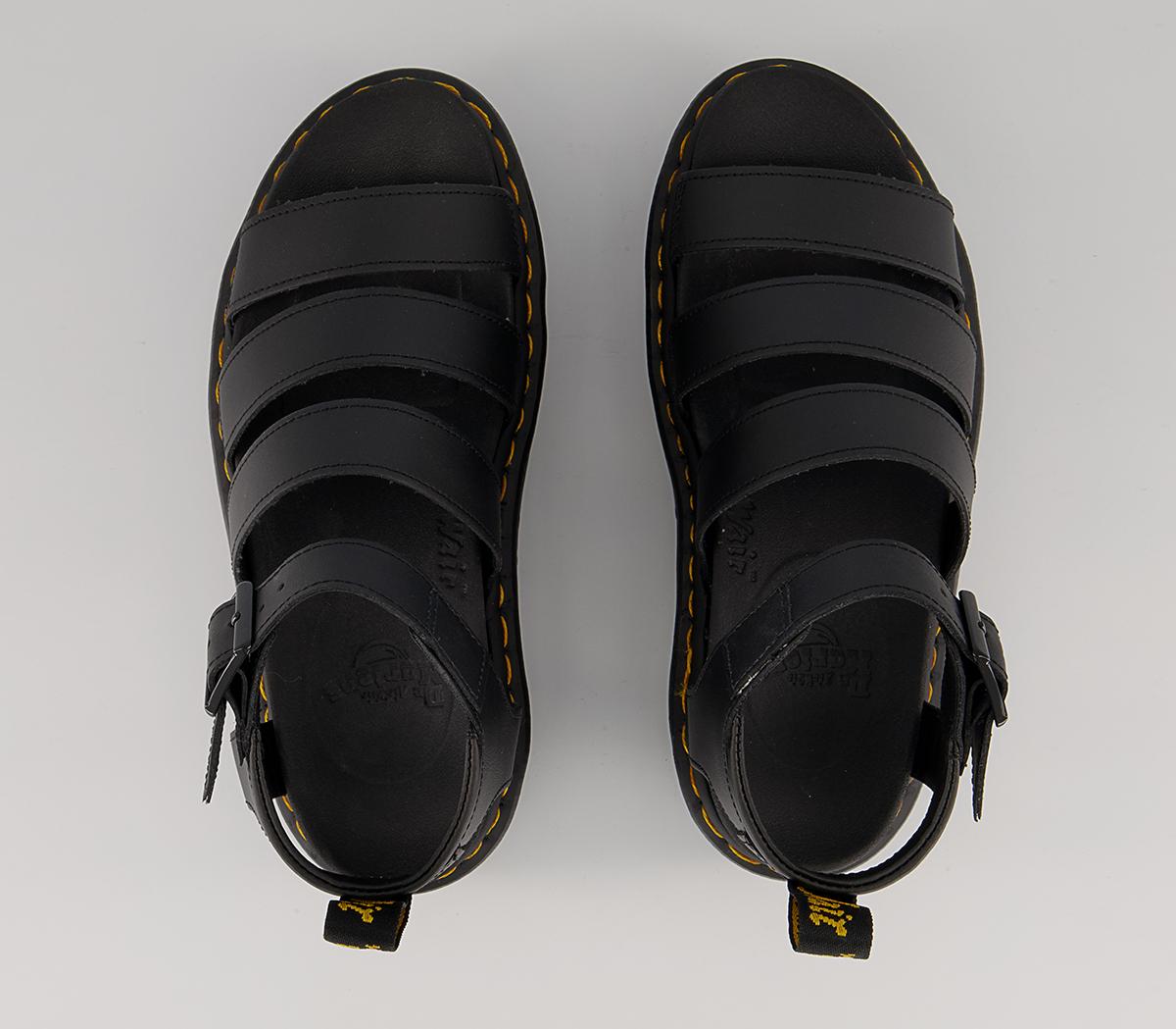 Dr. Martens Blaire Quad Sandals Dr. Martens Blaire Quad Sandals Black Hydro