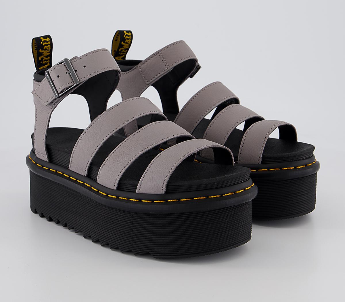 Dr. MartensBlaire Quad Platform SandalsZinc Grey
