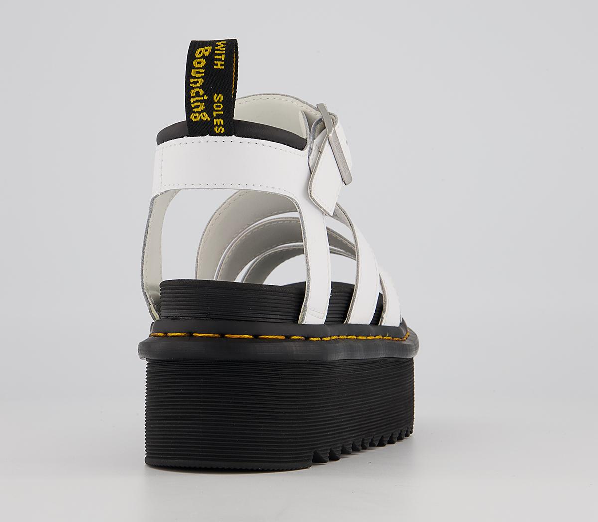 Dr. Martens Blaire Quad Lightweight Platform Sandals Dr. Martens Blaire Quad Lightweight Platform Sandals White Hydro