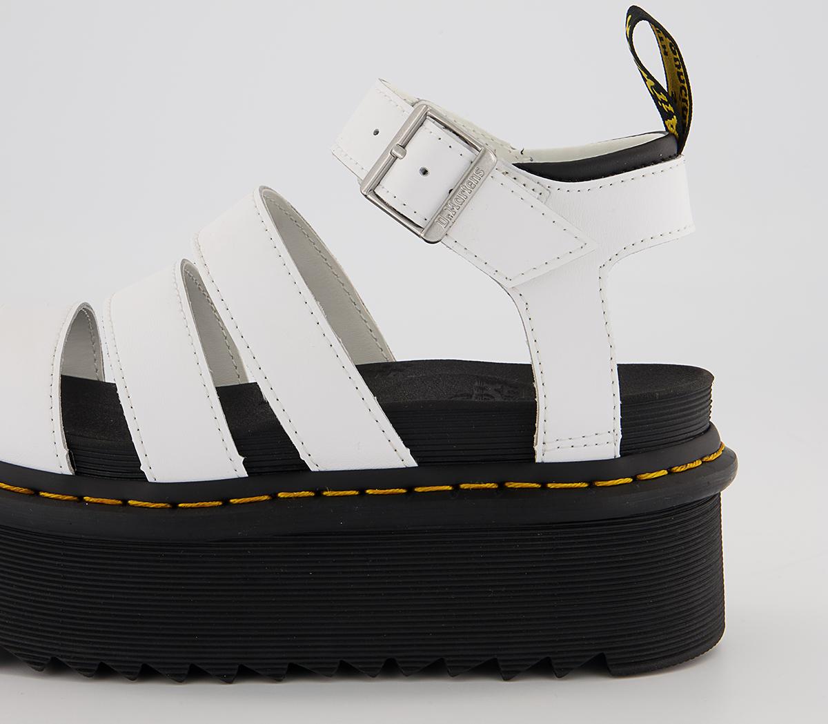 Dr. Martens Blaire Quad Lightweight Platform Sandals Dr. Martens Blaire Quad Lightweight Platform Sandals White Hydro