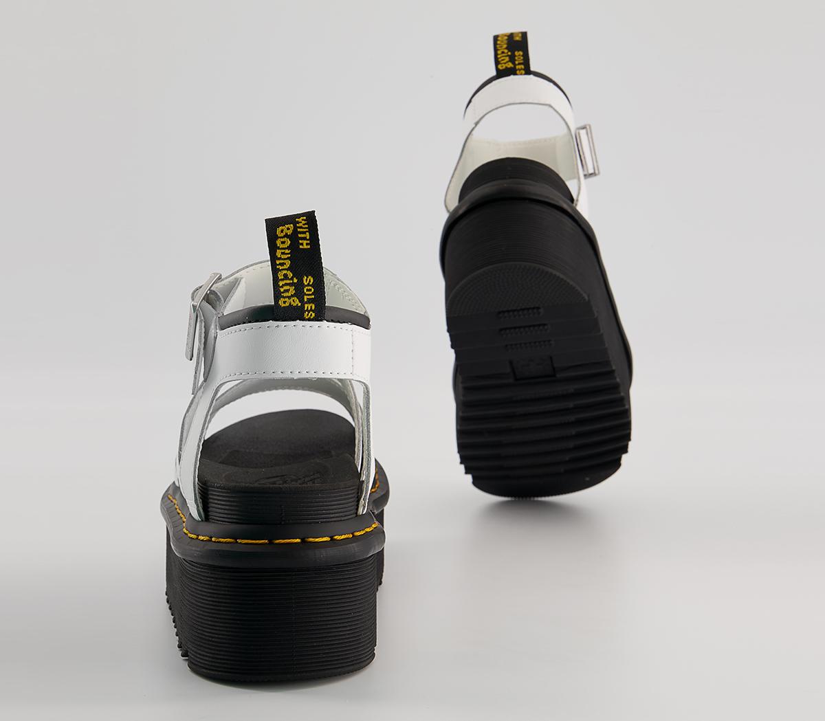 Dr. Martens Blaire Quad Lightweight Platform Sandals Dr. Martens Blaire Quad Lightweight Platform Sandals White Hydro
